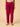 Magenta Silk Maternity Pants