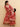 Twinning Combo-Maroon Block Print Anarkali Kurta Set with Maroon Block Print Girls Anarkali Sharara Set