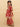 Maroon Block Print Girls Anarkali Sharara Set
