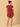 Maternity and Nursing Top & Maternity Shorts Combo- Red Melange