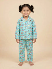 Baby and Kids Pajama Nightsuit Set- Mighty Fighter