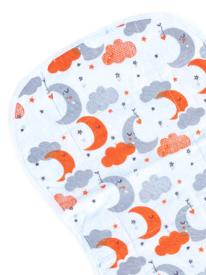 Moon Kid- Muslin Burp Cloth