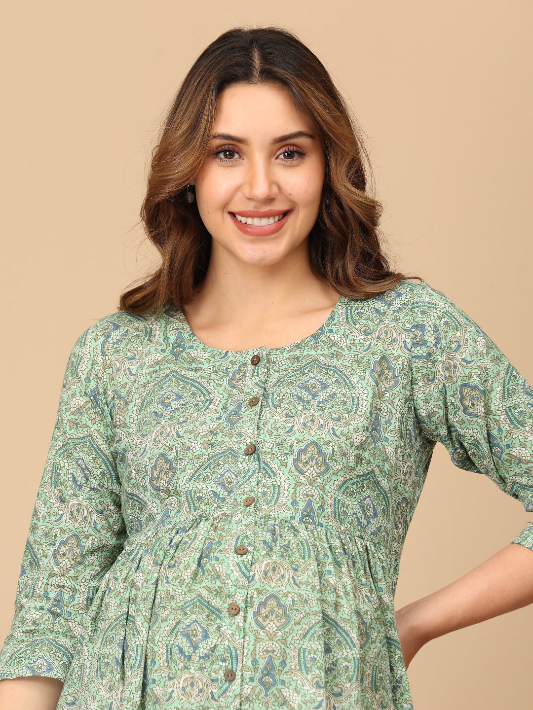 Moss-t Have Maternity and Nursing Dress