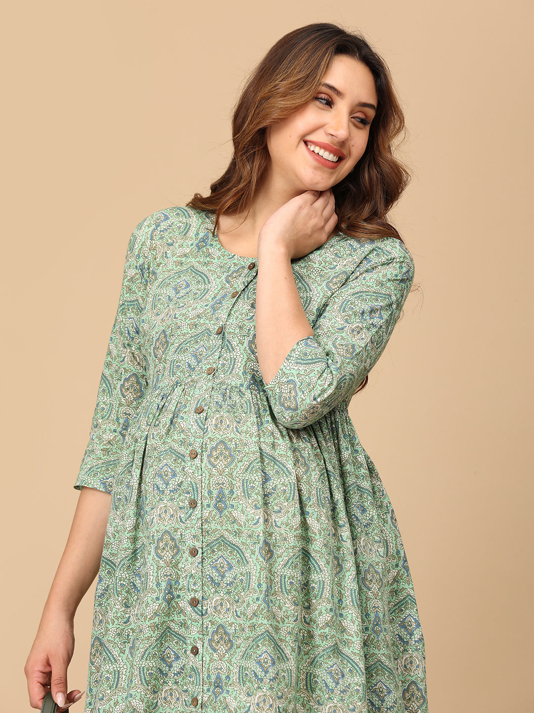 Moss-t Have Maternity and Nursing Dress