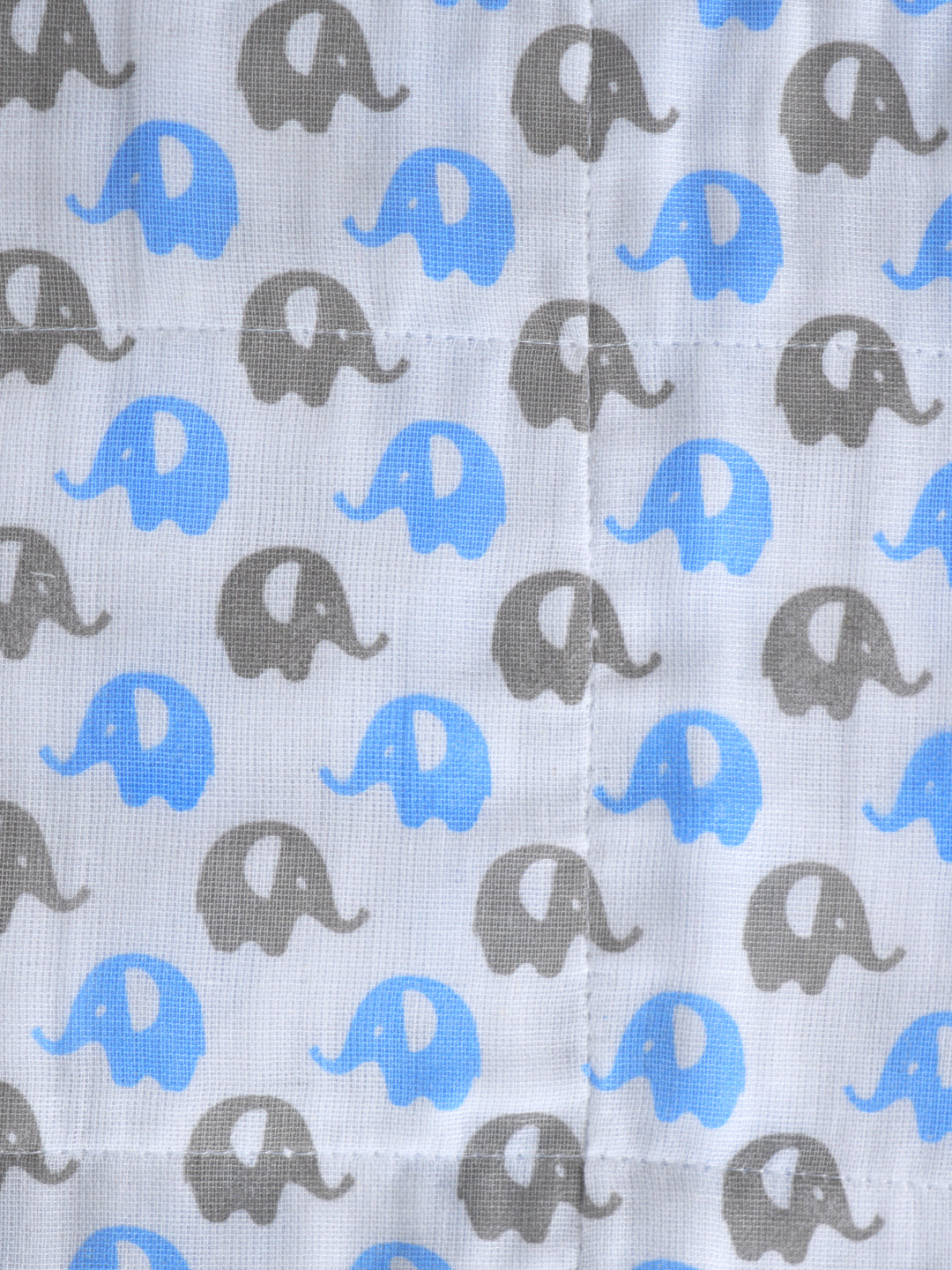 Muslin Burp Cloth Combo Of 2- Option 21: Tall as a Giraffe-Mumbo Jumbo