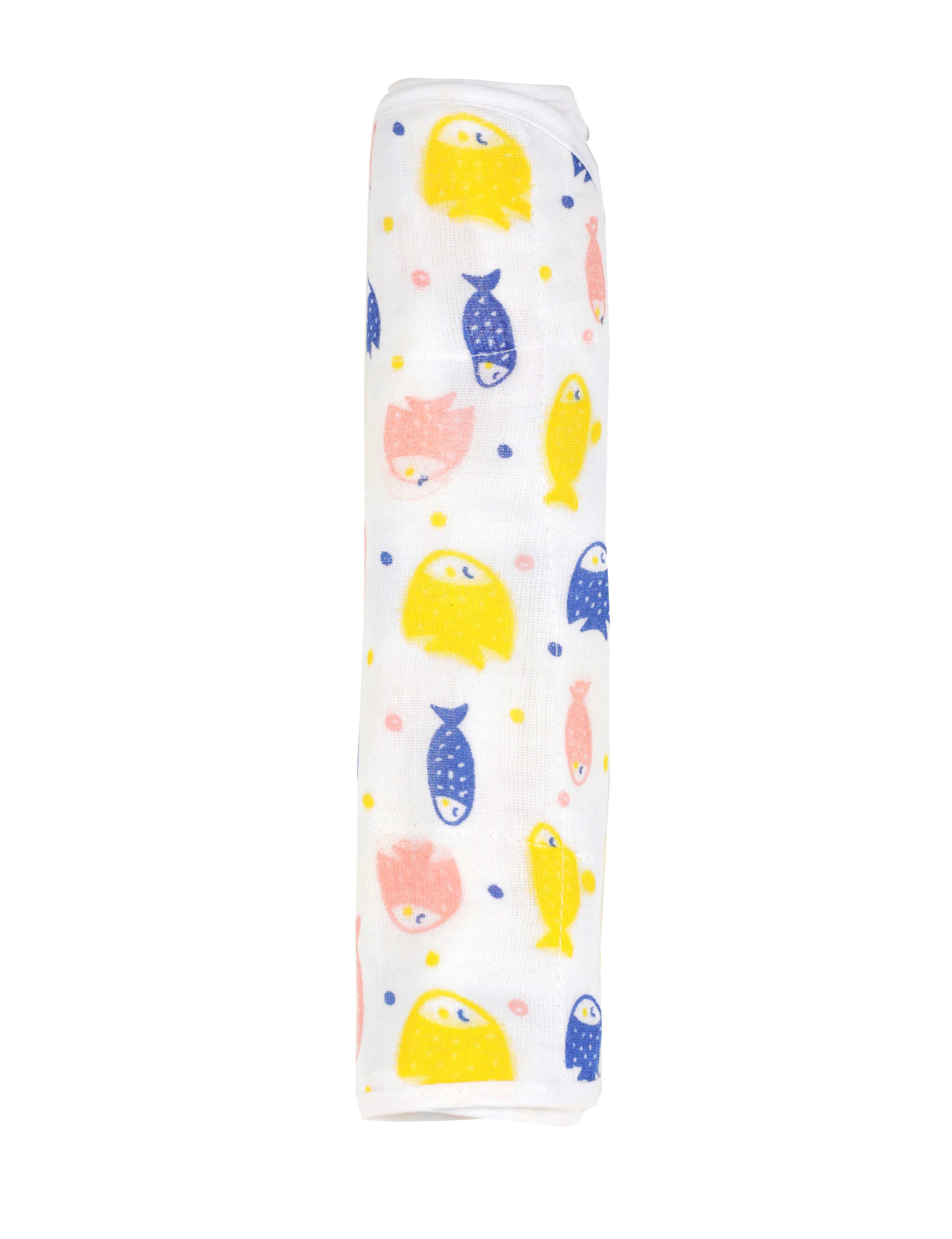 Muslin Burp Cloth Combo Of 3- Option 14 : Finding Nemo - Mumbo Jumbo - Tall as a giraffe