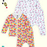 Newborn and Infant Pajama Set Combo of 2: Summer Melon-Fruitilicious