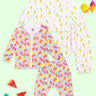Newborn and Infant Pajama Set Combo of 2: Summer Melon-Fruitilicious