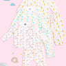Newborn and Infant Pajama Set Combo of 3: Elephantastic-Mango Mia-Rainbow Land