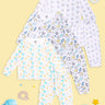 Newborn and Infant Pajama Set Combo of 3: Sleep Munchkins-Animal Party-Elephantastic