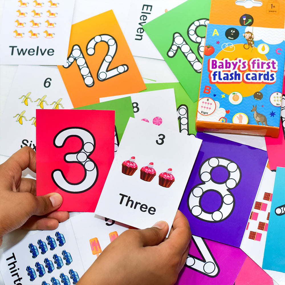 iLearnNgrow Baby's First Numbers Flash Cards