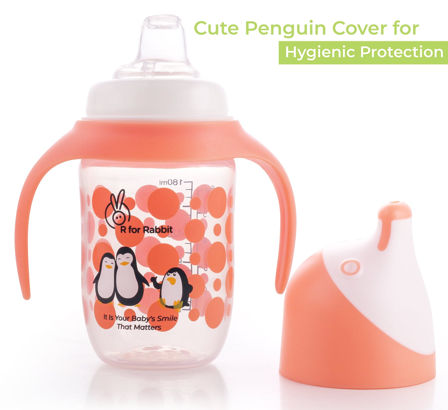 R for Rabbit Penguin- Orange