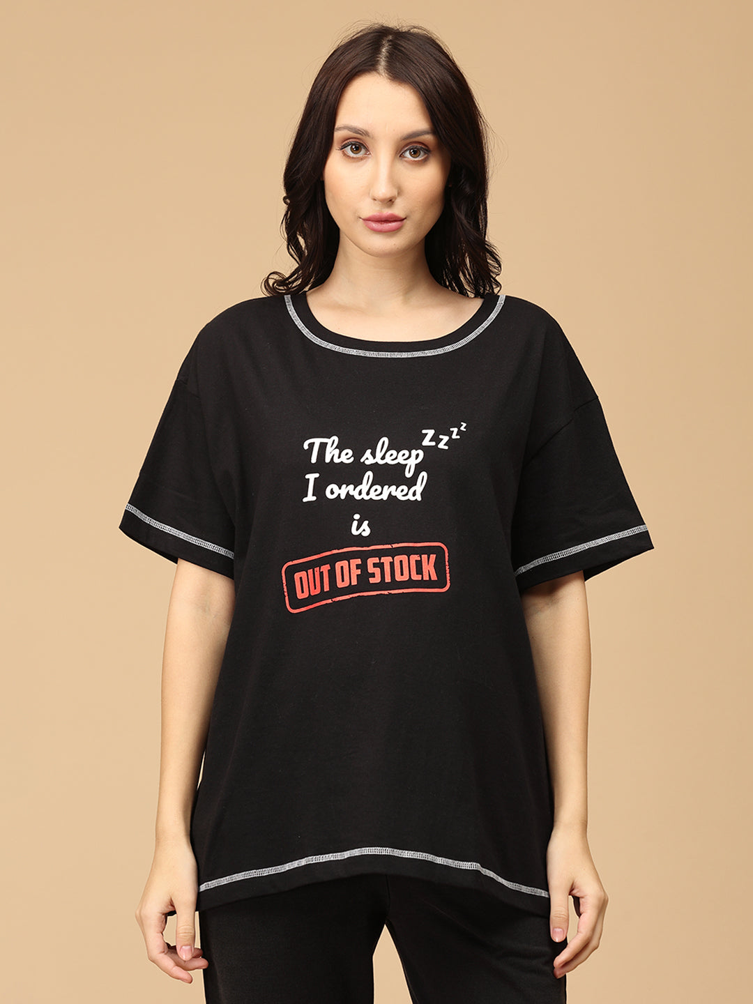 Out of Stock Oversized Maternity T shirt