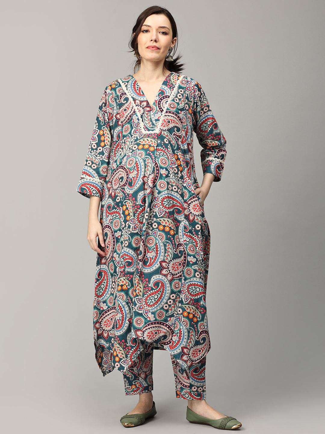 Paisley Dreamscape Maternity Nursing Co Ord Set