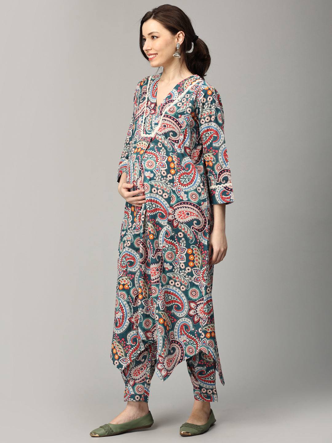 Paisley Dreamscape Maternity Nursing Co Ord Set