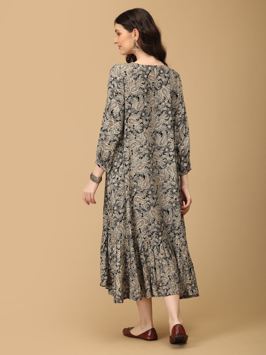 Paisley Passionista Maternity and Nursing Dress