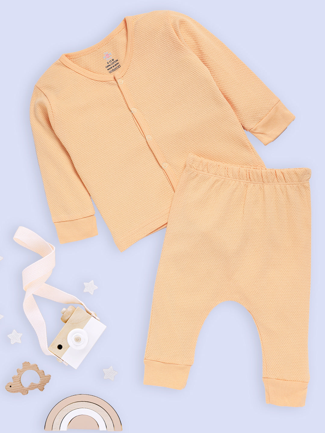 Pastel Orange Infant Set