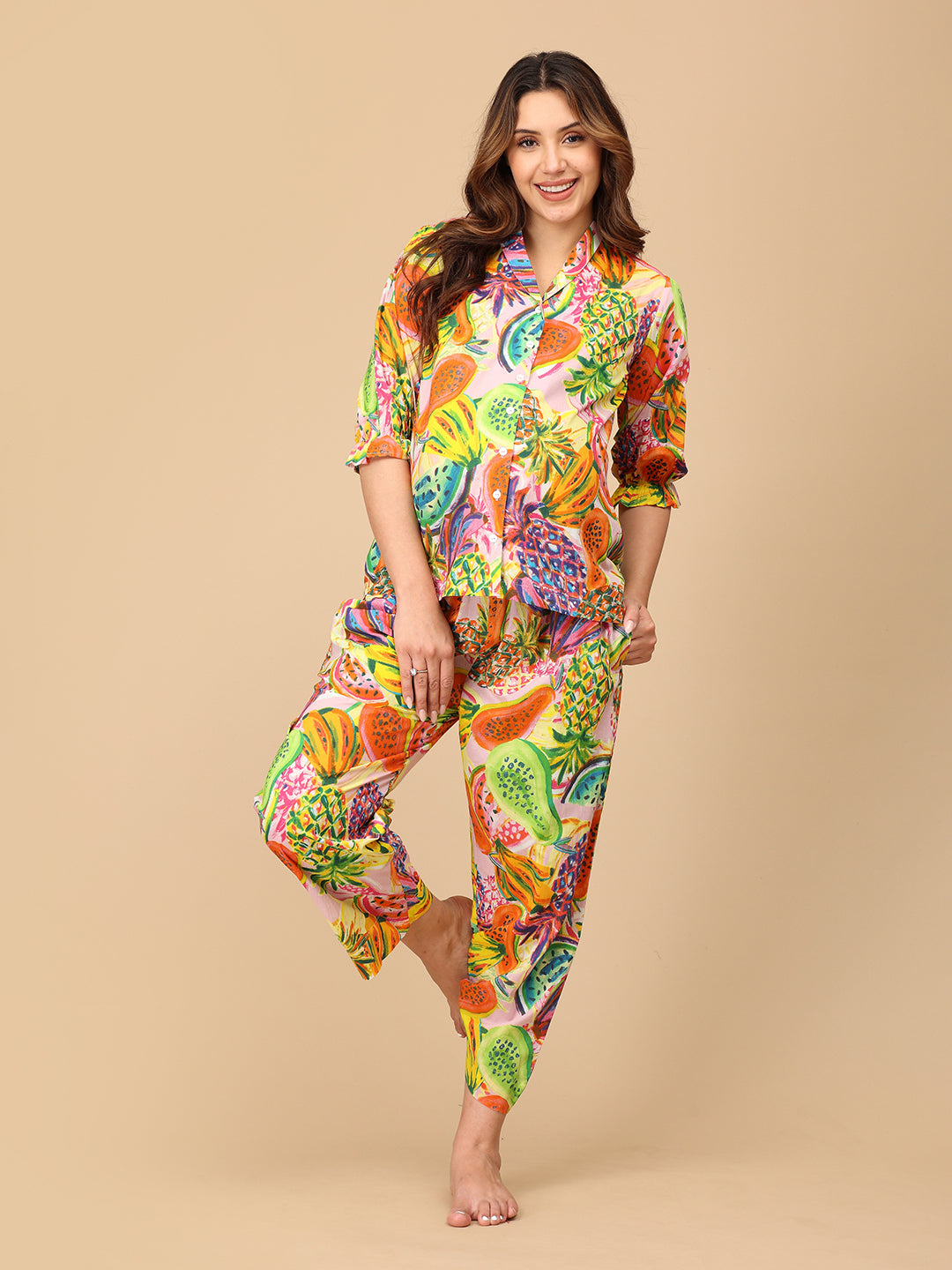 Peel Good Look Maternity and Nursing Nightwear Set