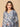 Phool On Navy Maternity and Nursing Kurta Set With Dupatta