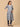 Phool On Navy Maternity and Nursing Kurta Set With Dupatta