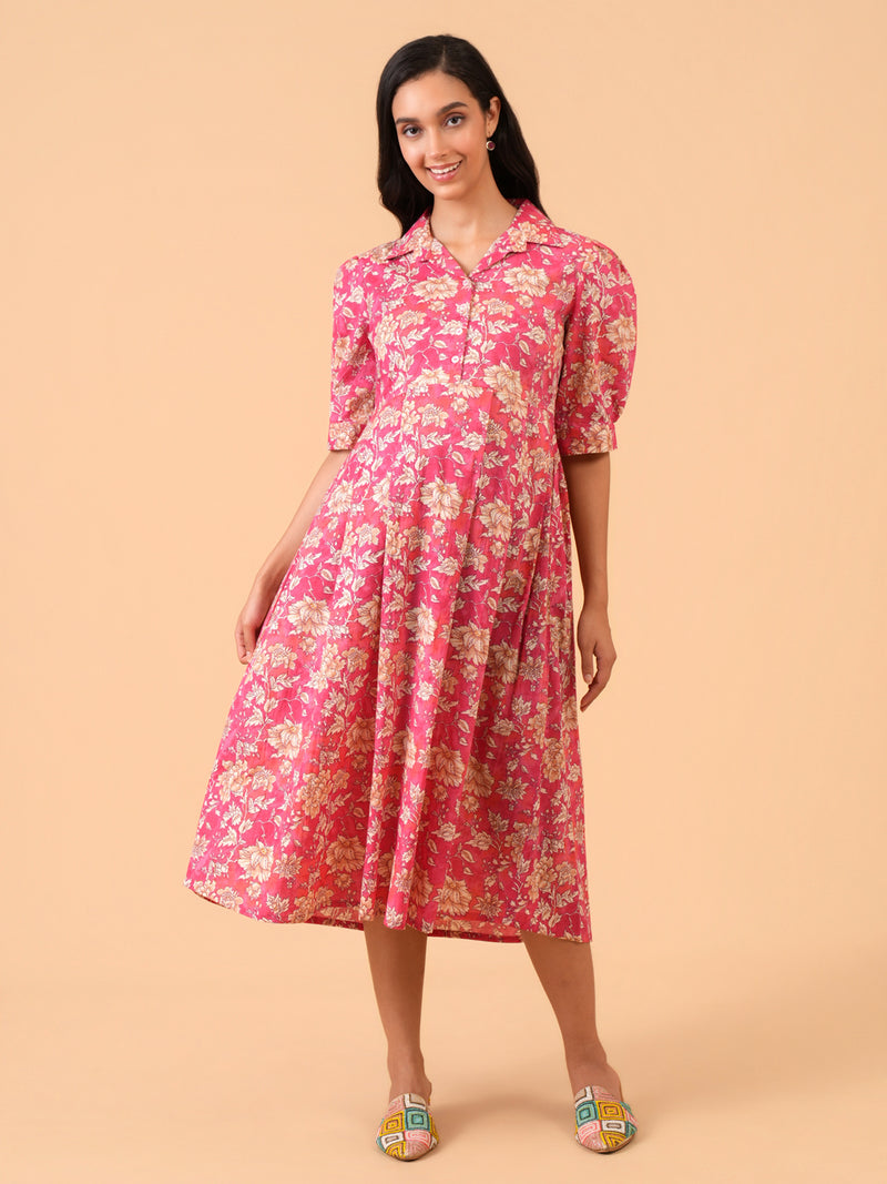 Pink Regalia Maternity and Nursing Dress