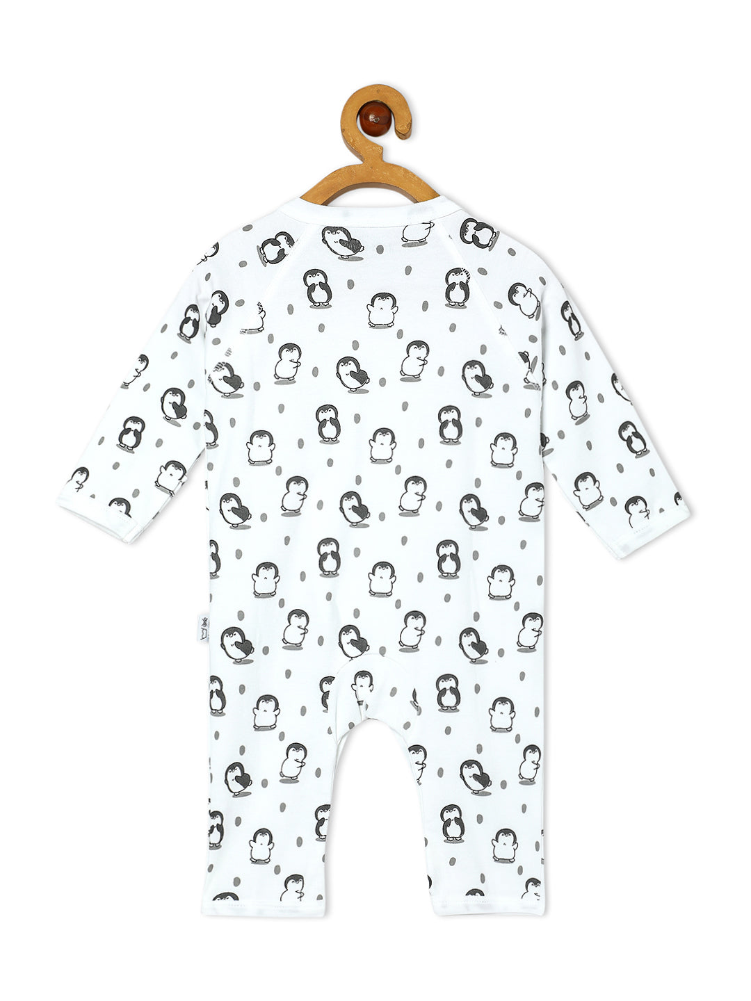 Jabla Style Infant Romper Combo of 2-Play with Penguin-Cute like a Chicken