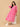 Pop Pink Parade Maternity and Nursing Dress