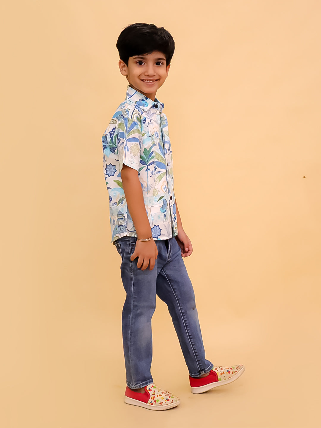 Prowl Patrol Jungle Print Boys Shirt