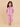 Puffin in Pink Kids Fleece Zipper Jacket & Sweatpants Night Suit