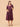 Purple Royale Maternity and Nursing Dress