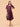 Purple Royale Maternity and Nursing Dress