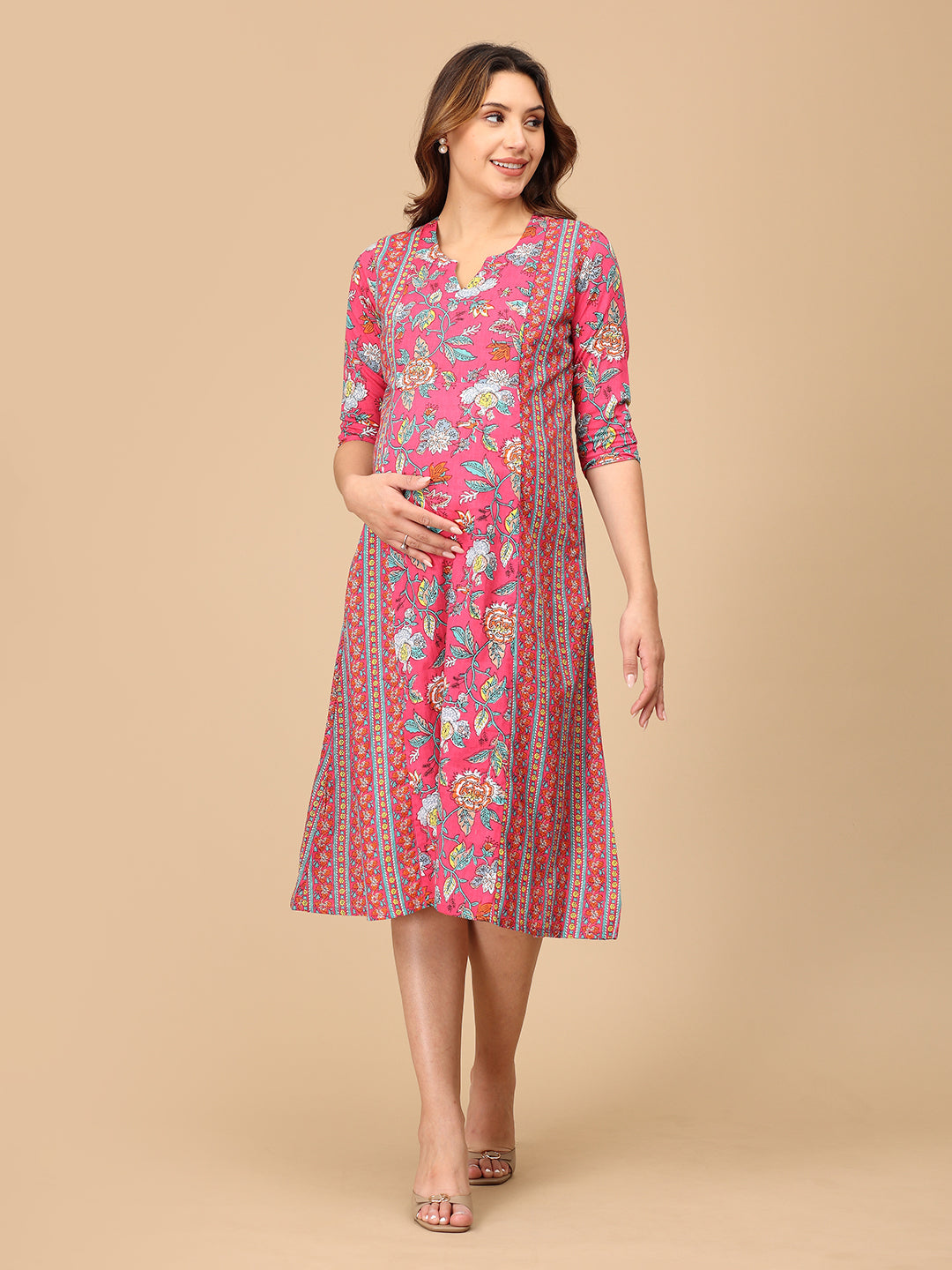 Rang Mahal Maternity and Nursing Kurti Dress