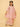 Rosé Radiance Girls Silk Anarkali Sharara Set