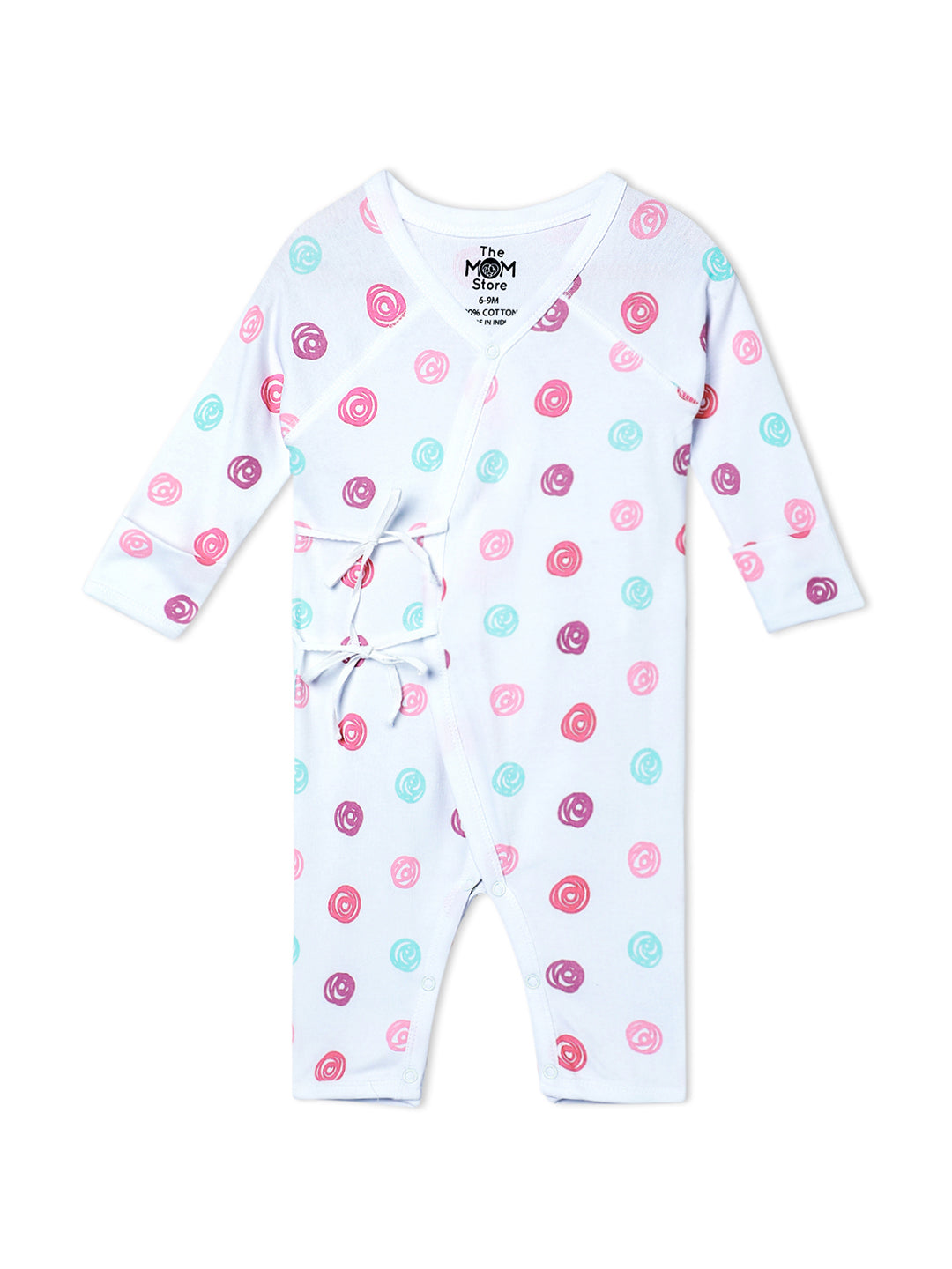 Jabla Infant Romper Combo Of 3: Fresh Slice For The Day-I Pine For You-Roses