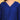Close-up of royal blue maternity silk kurta.