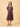 Sleek Cabernet Maternity and Nursing Dress