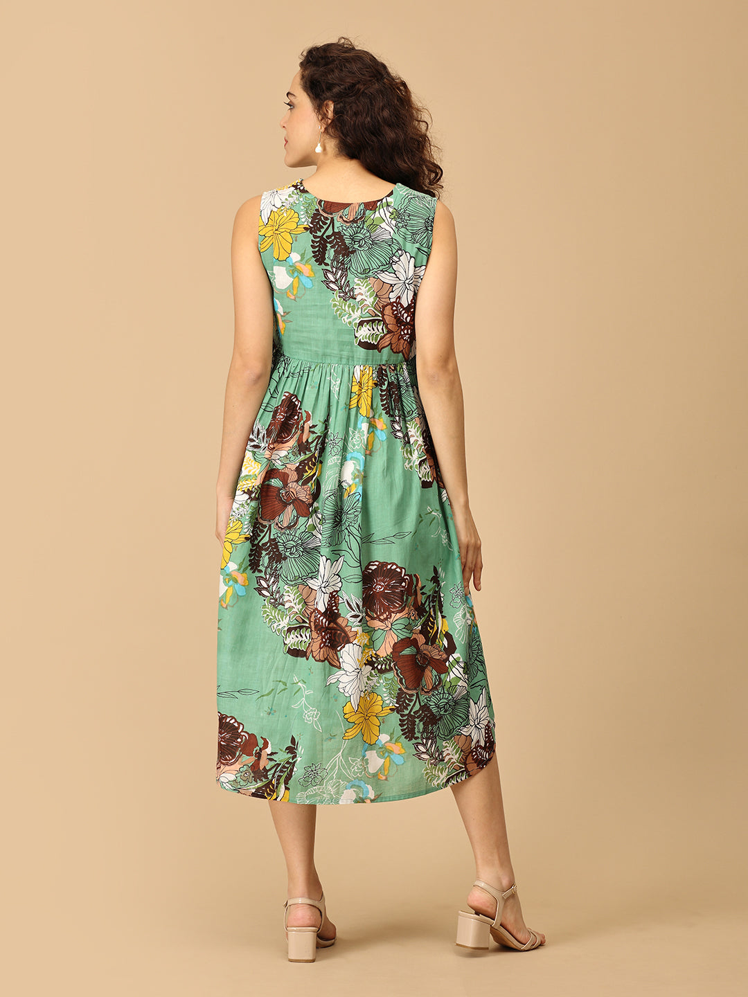 Sage the Date Maternity and Nursing Dress