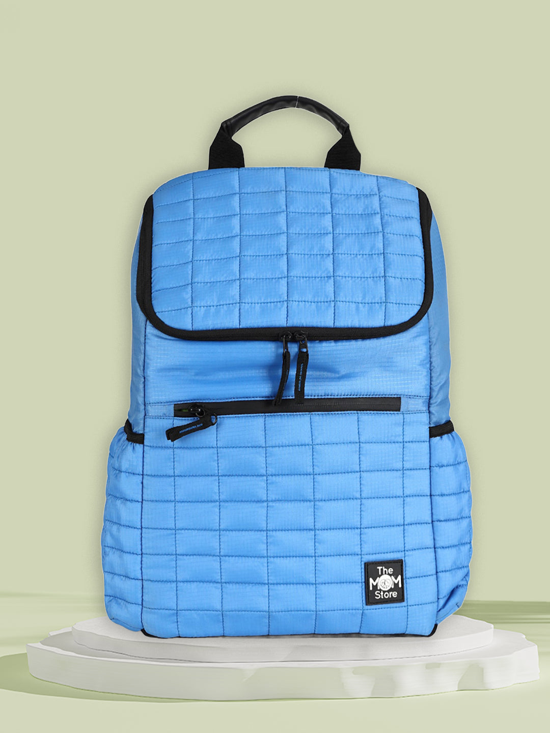 Sapphire Snuggle Quilted Diaper Bag