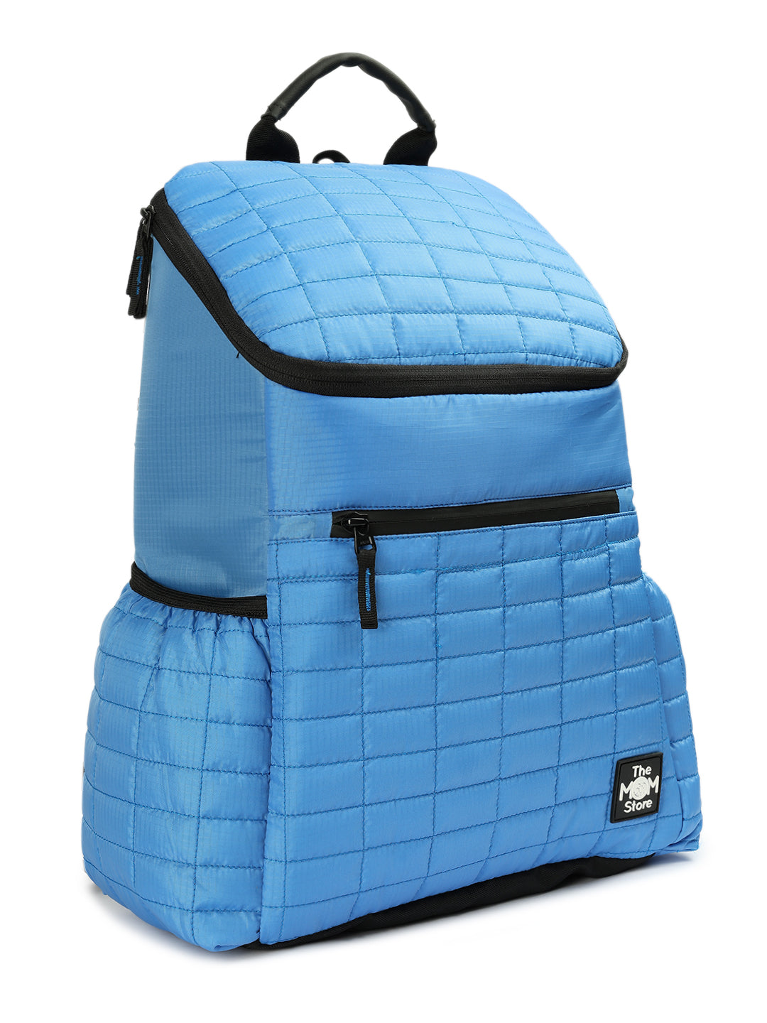 Sapphire Snuggle Quilted Diaper Bag
