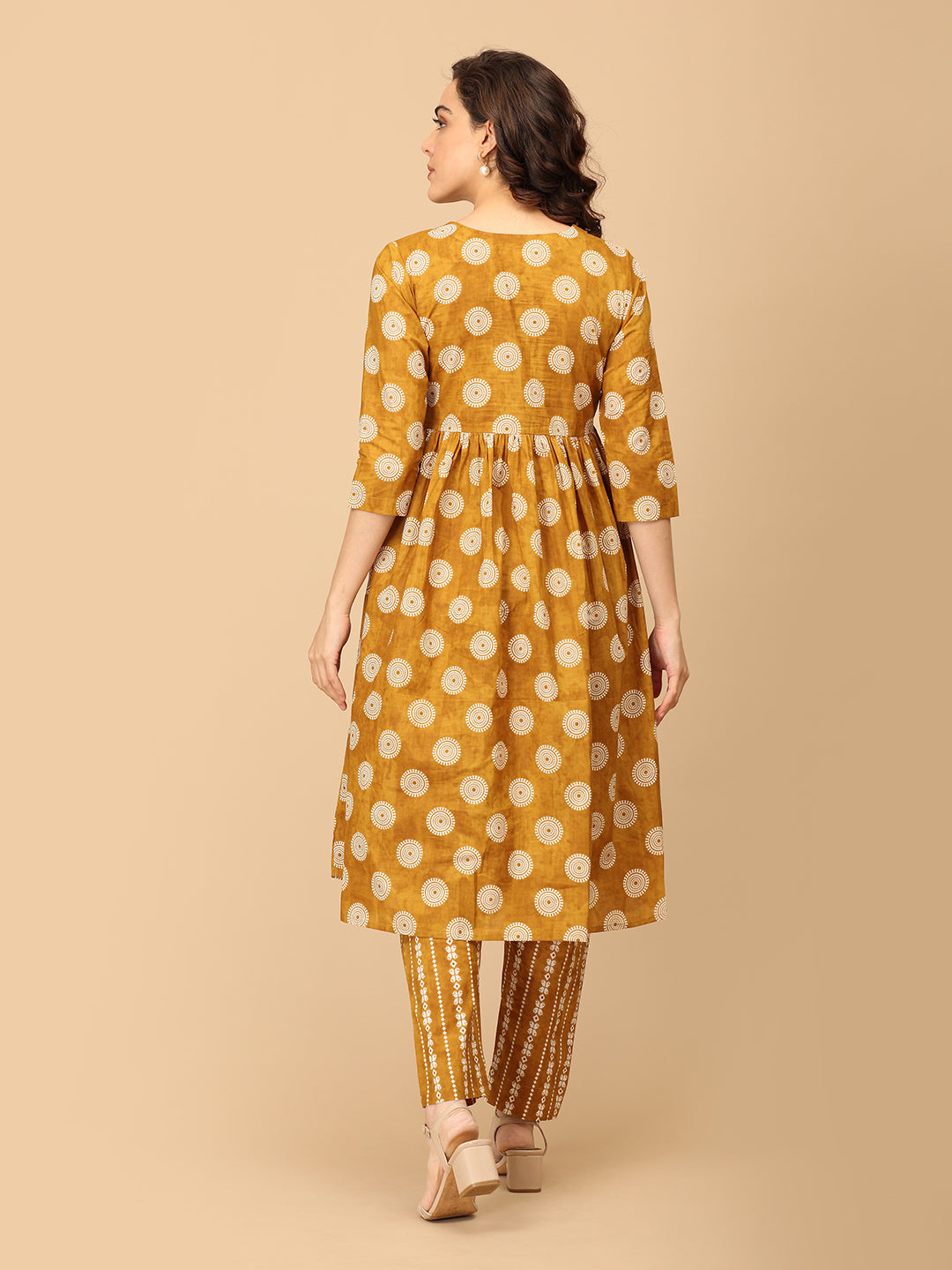 Sarson Edit Maternity and Nursing Kurta Set With Dupatta