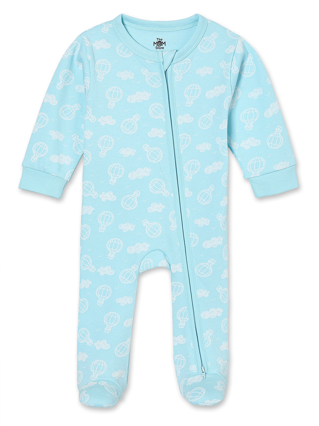 Sky Drift Infant Zipper Romper