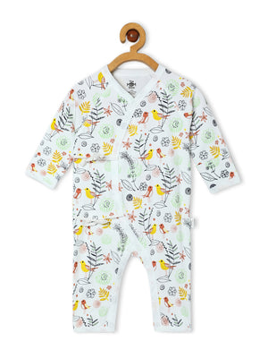 The Mom Store - Infant Rompers - Sparrow in the Garden Infant Romper (Jabla Style) - ROM - SPGDN - PM