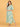 Splash Story Maternity and Nursing Kaftan Nighty detailed view of waist tie being adjusted, highlighting practical design.