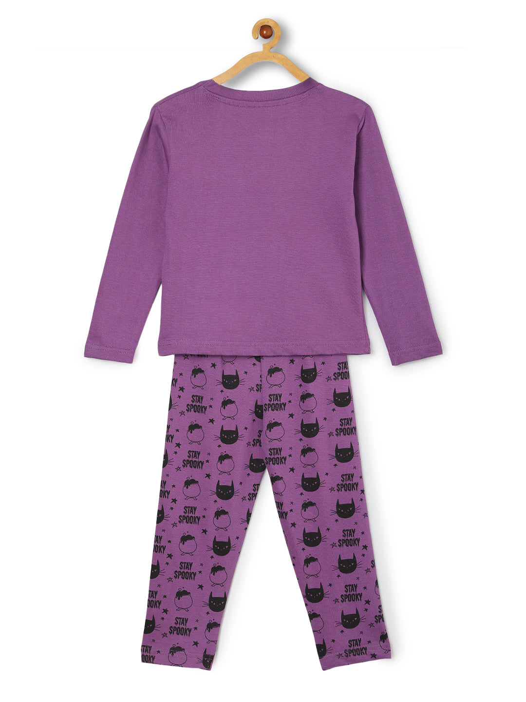 Set Of 2: Stay Spooky Matching Pajama Set For Mom And Baby