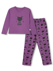 Baby and Kids Pajama Nightsuit Set - Stay Spooky