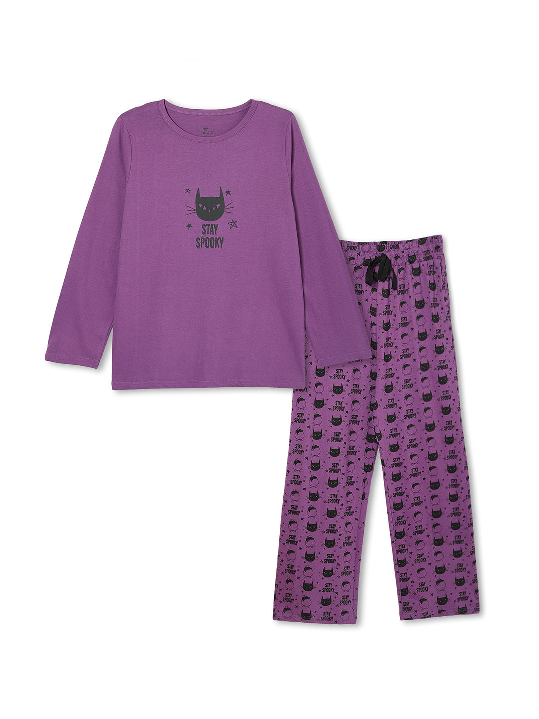 Set Of 2: Stay Spooky Matching Pajama Set For Mom And Baby