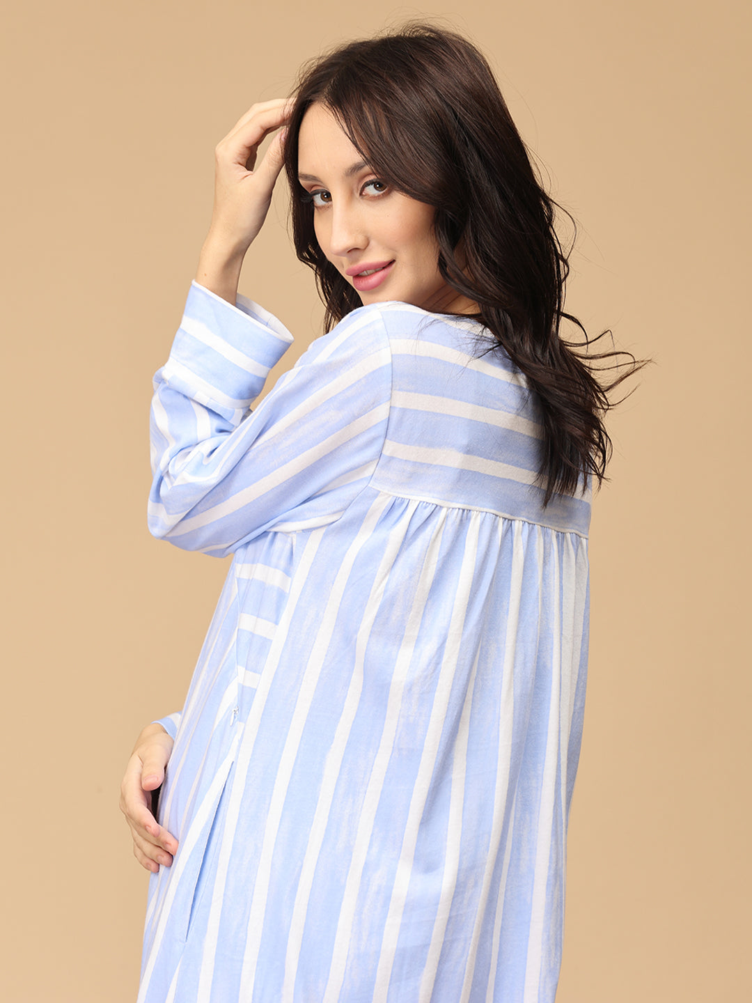 Stripes Ahoy Maternity and Nursing Co ord Set