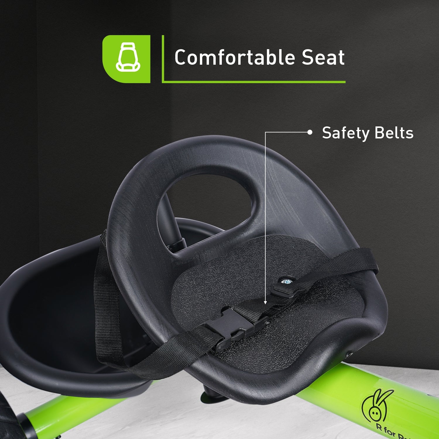 R for Rabbit Tiny Toes T20 Ace- Green