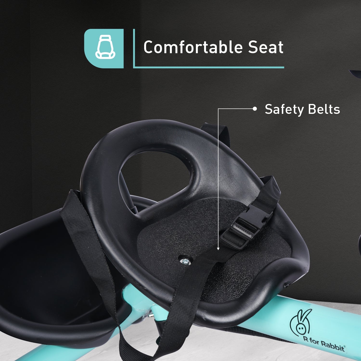 R for Rabbit Tiny Toes T20 Ace- Lake Blue