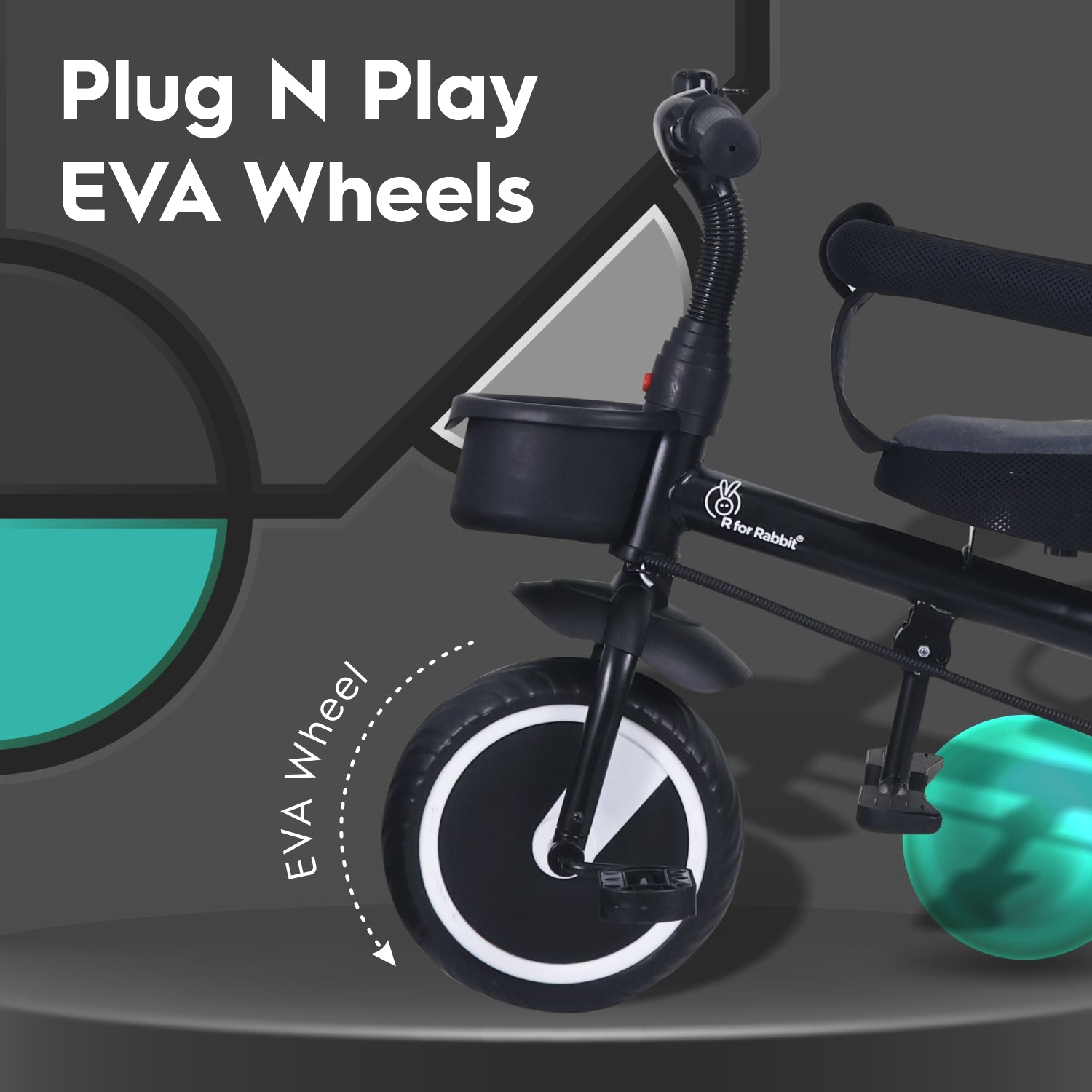 R for Rabbit Tiny Toes T30 Ace- Grey